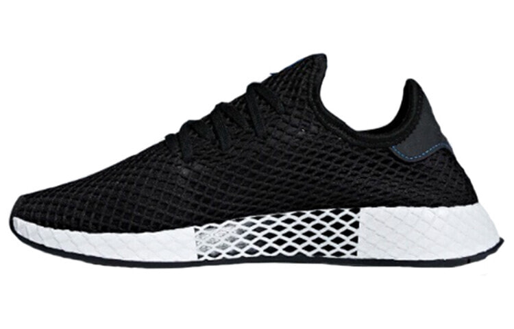 adidas originals Deerupt 低帮 跑步鞋 男女同款 黑蓝 / Кроссовки Adidas originals Deerupt B42063