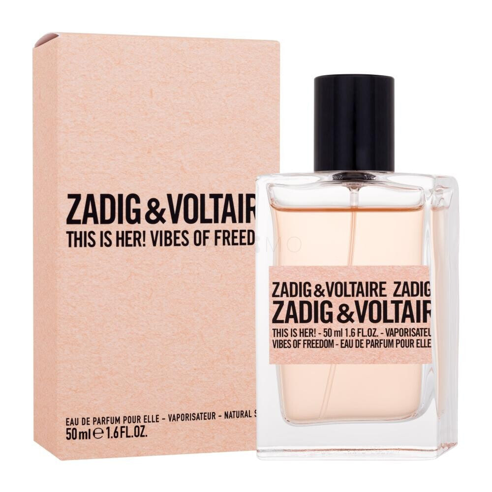 Zadig & Voltaire This is Her! Vibes of Freedom 50 ml eau de parfum für Frauen