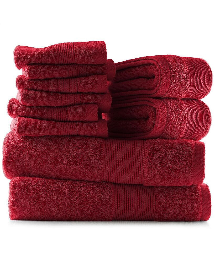 Hearth & Harbor bath Towel Collection, 100% Cotton Luxury Soft 10 Pc Set
