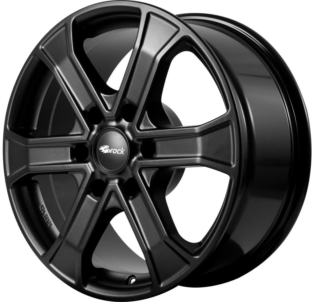 Колесный диск литой RC-Design RC31 satin-black matt-lackiert 7x16 ET38 - LK6/139.7 ML67.1