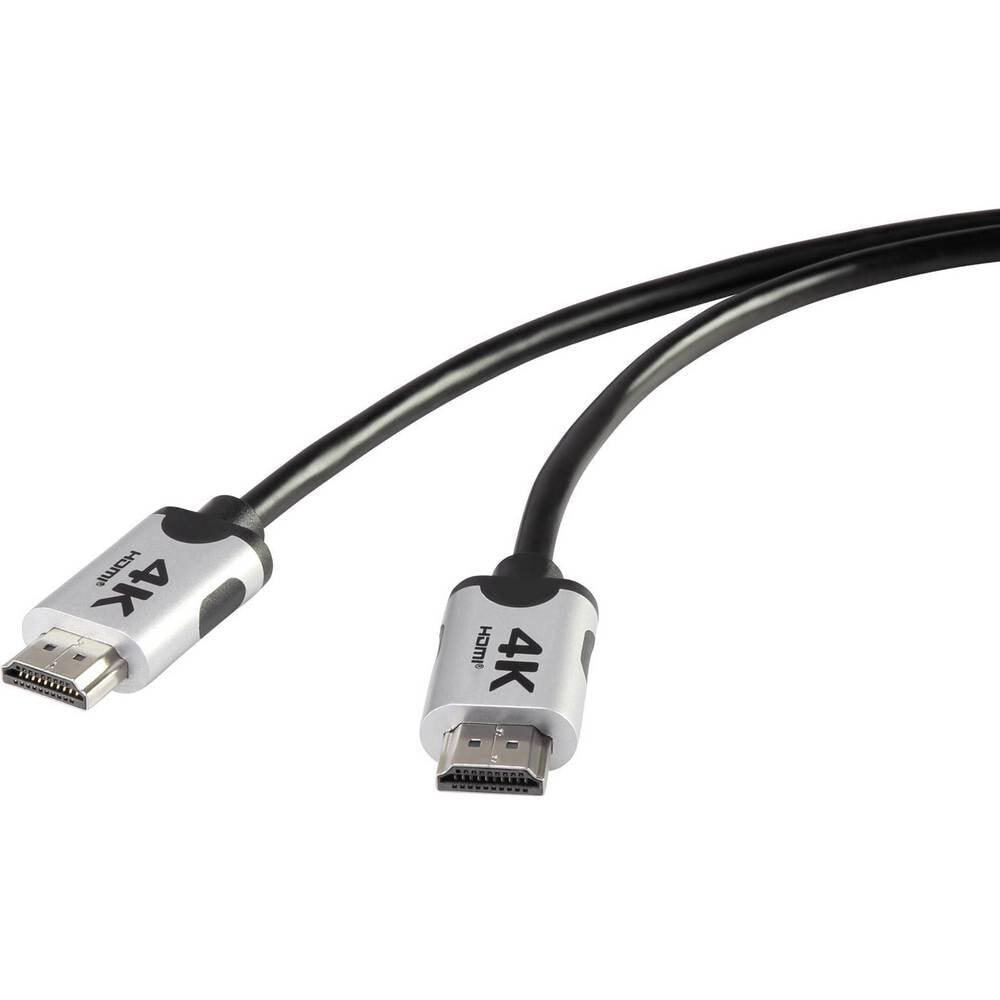 SpeaKa Professional SP-6344136 - 2 m - HDMI Type A (Standard) - HDMI Type A (Standard) - 3D - 18 Gbit/s - Black