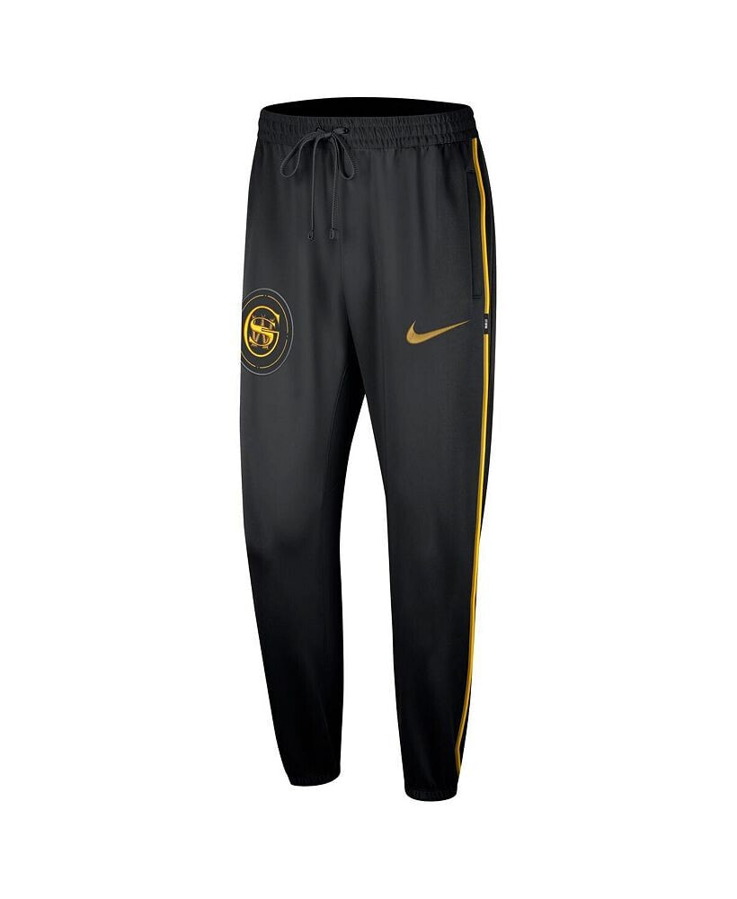 Nike men's Black Golden State Warriors 2023/24 City Edition Authentic Showtime Performance Pants