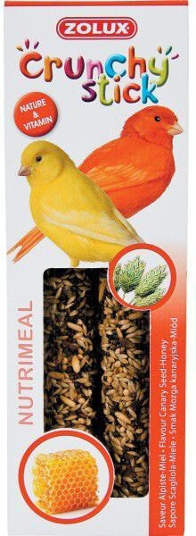 Корм и витамины для птиц Zolux Crunchy Stick kanarek mozga kanaryjska/miód 85 g