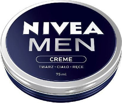Nivea Men Face Hand Body Cream Мужской крем для лица, рук и тела 75 мл