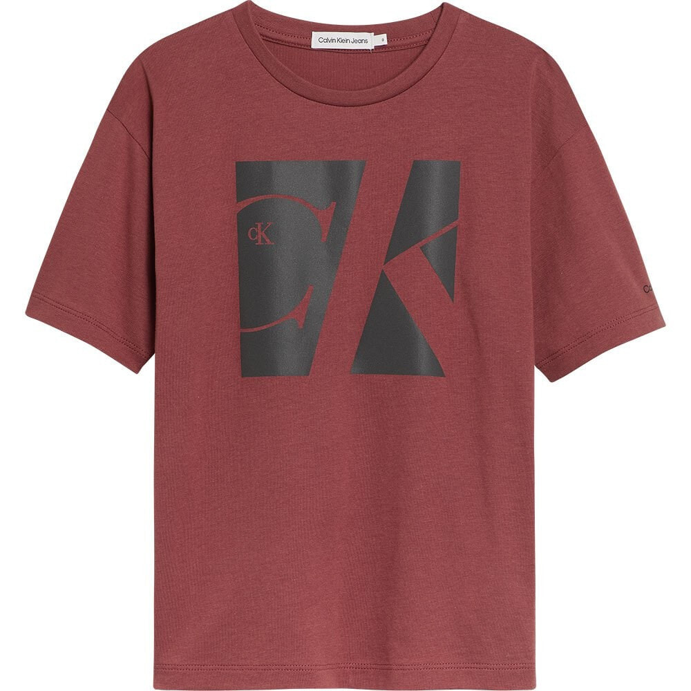 CALVIN KLEIN JEANS Reflective Monogram Logo T-Shirt