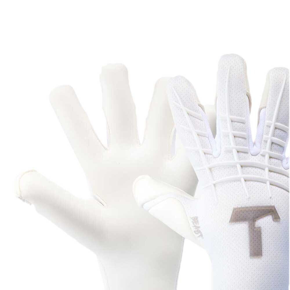 T1tan White Beast 3.0 Adult Goalkeeper Gloves White