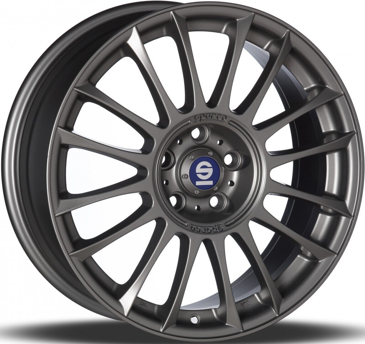 Колесный диск литой Sparco Pista matt silver tech 8x17 ET48 - LK5/112 ML73.1