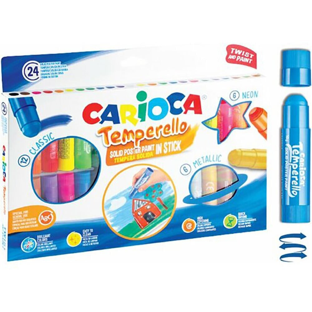 CARIOCA Set 24 Temperello Colouring Kit