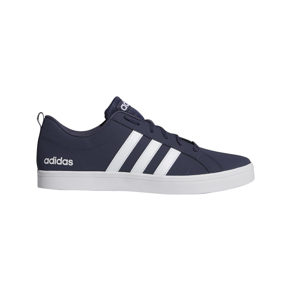 Мужские кроссовки повседневные синие текстильные низкие демисезонные  Adidas VS Pace