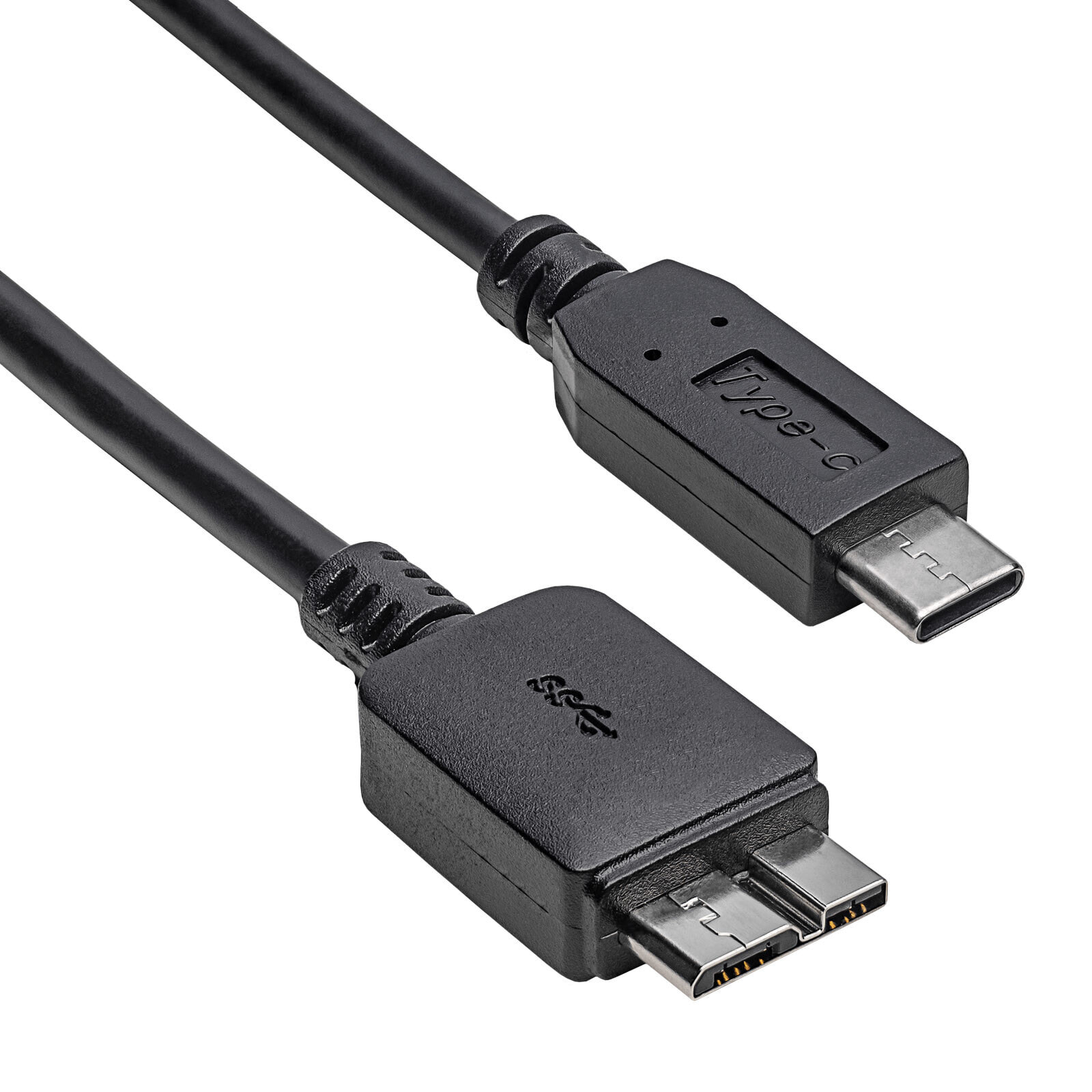 Akyga AK-USB-44 - 1 m - USB C - Micro-USB B - USB 3.2 Gen 1 (3.1 Gen 1) - Black