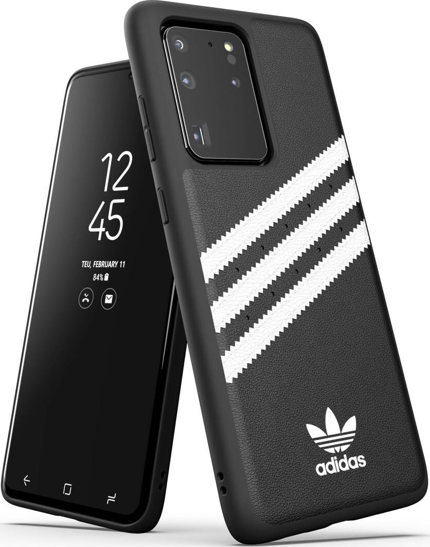 чехол силиконовый черный с логотипом SS20 adidas