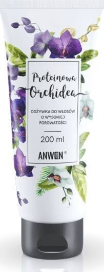Кондиционер для поврежденных волос Anwen Odżywka do włosów o wysokiej porowatości Proteinowa Orchidea