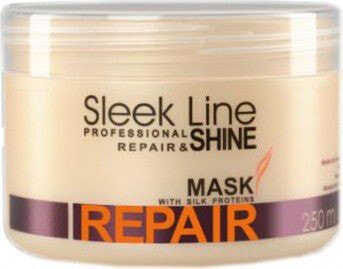 Восстанавливающая маска для волос Stapiz Repair & Shine Hair Mask Maska z jedwabiem do włosów zniszczonych i suchych 250ml