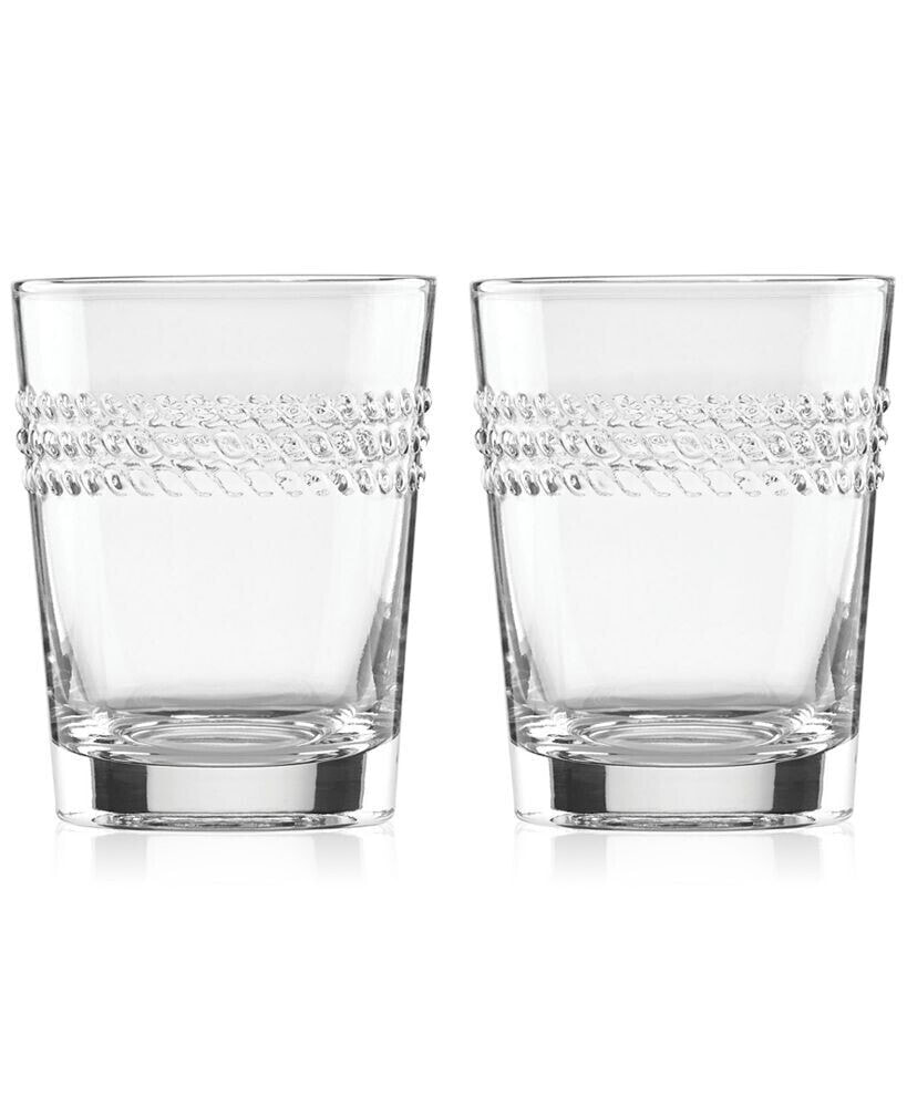 kate spade new york wickford Double Old-Fashioned Glasses, Set of 2