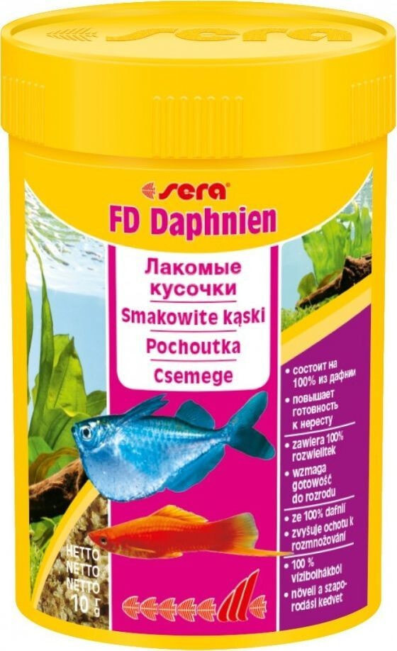 Корм для рыб Sera Przysmak FD Daphnia 100 ml