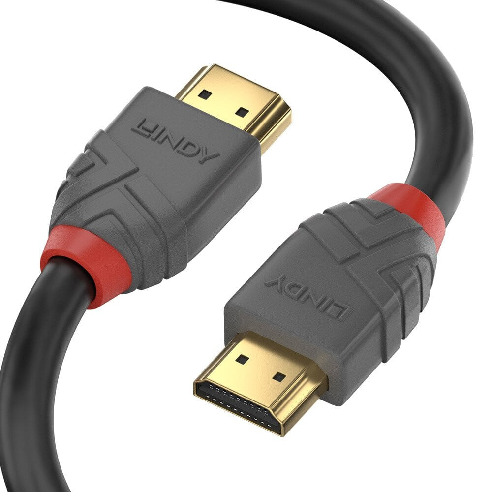 Lindy 36967 HDMI кабель 10 m HDMI Тип A (Стандарт) Черный, Серый