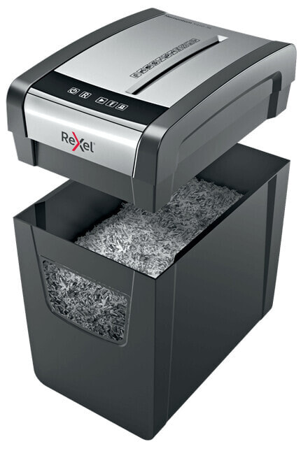 Rexel Momentum X410-SL измельчитель бумаги Перекрестная резка Черный, Серый 2104573EU