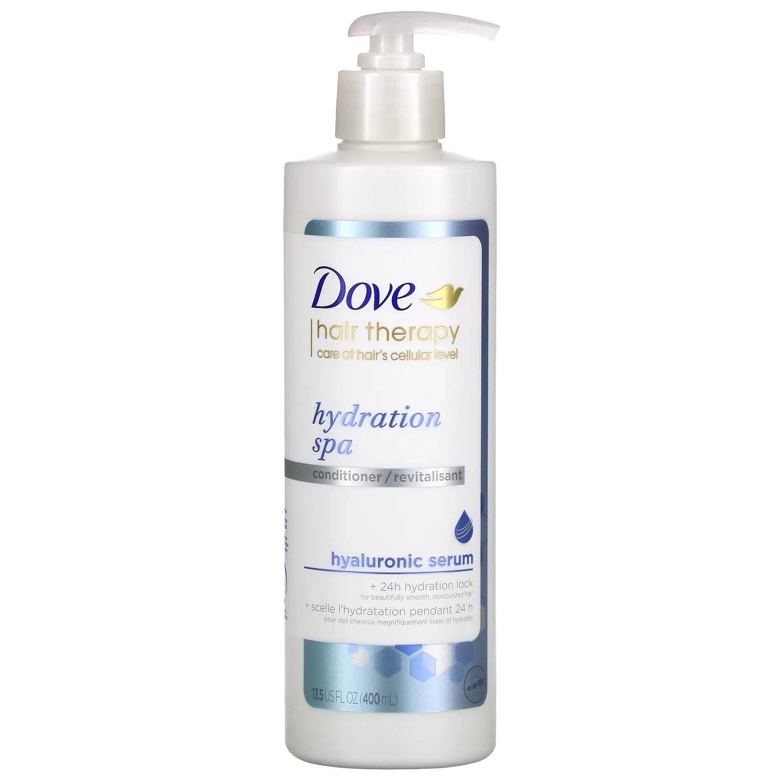 Dove, Hair Therapy, увлажняющий спа-кондиционер, 400 мл (13,5 жидк. Унции)