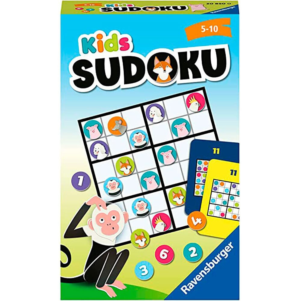 RAVENSBURGER Kids Sudoku Table Board Game Ravensburger купить от 1488  рублей в интернет-магазине MALL | Настольные игры для компании Ravensburger