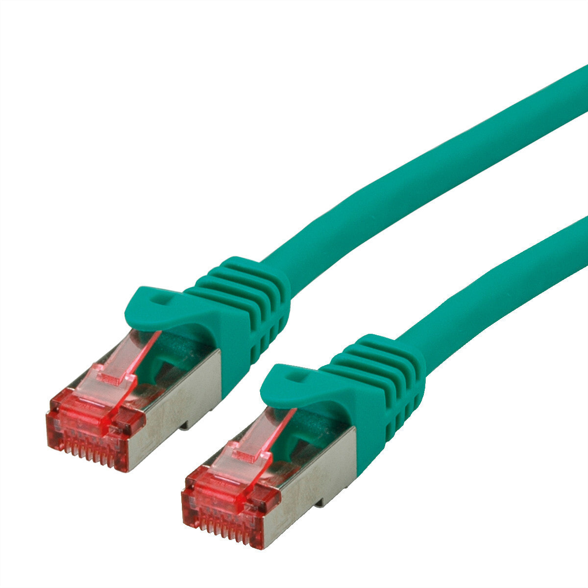 ROLINE Cat6 0.3m сетевой кабель 0,3 m S/FTP (S-STP) Зеленый 21.15.2954