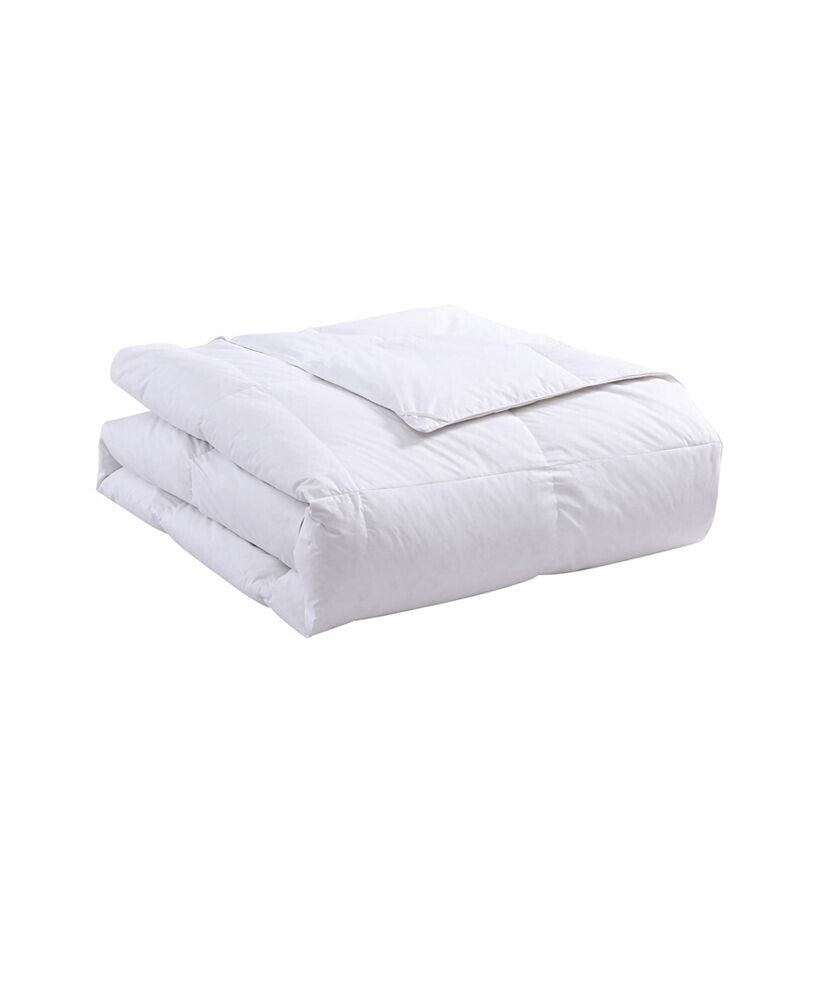 HeiQ Cooling White Feather and Down All Season Comforter, Twin