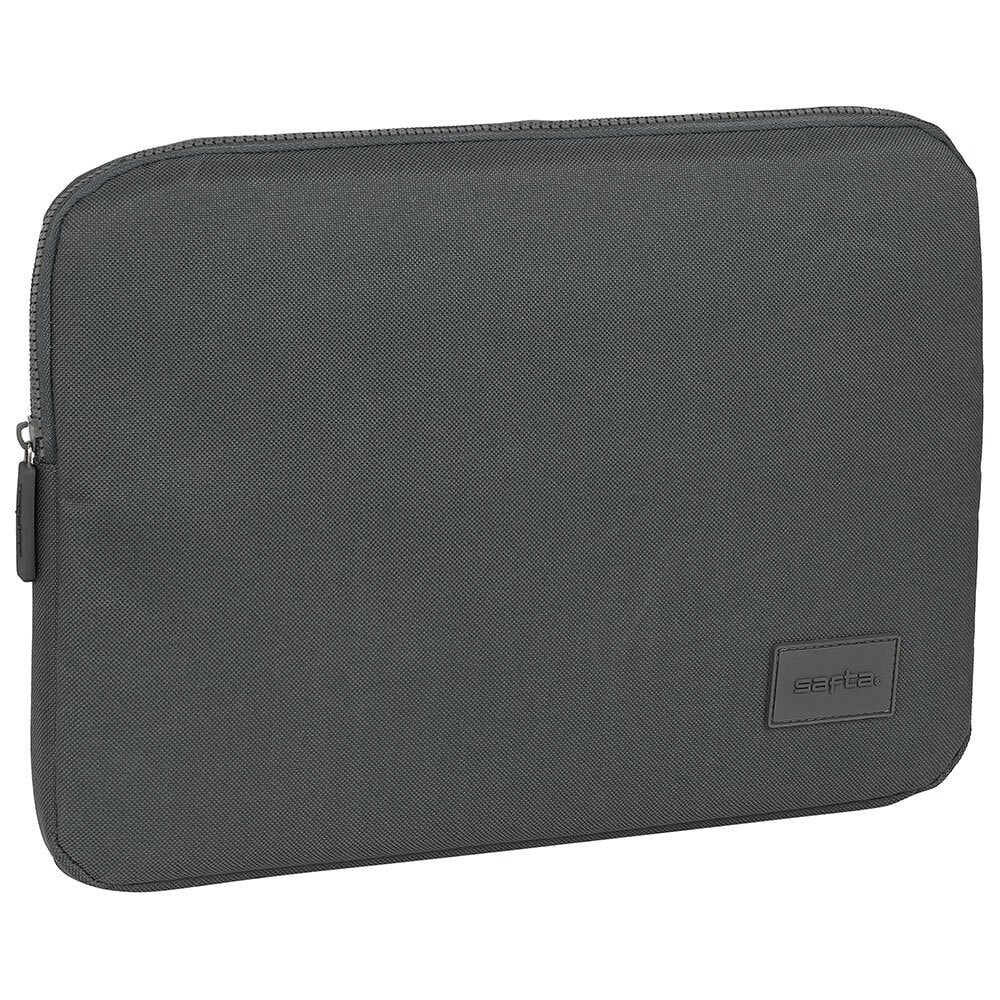 SAFTA Basic Grey 14 Laptop Backpack