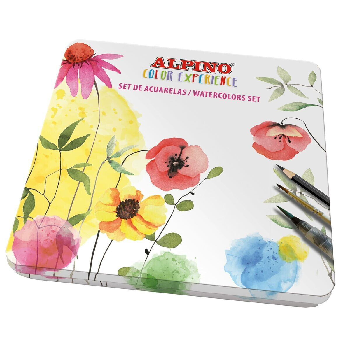 Набор акварельных красок Alpino Color Experience 42 Предметы Разноцветный