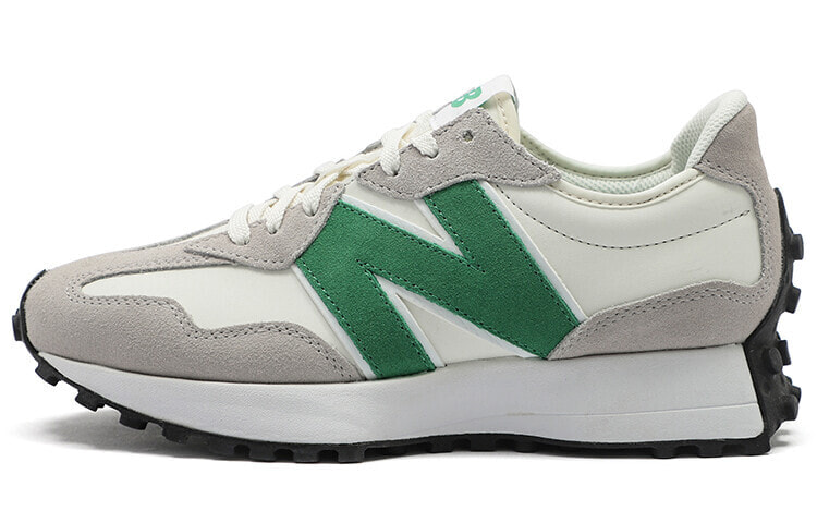 New Balance NB 327 复古 低帮 跑步鞋 女款 白灰绿 / Кроссовки New Balance NB 327 WS327LG