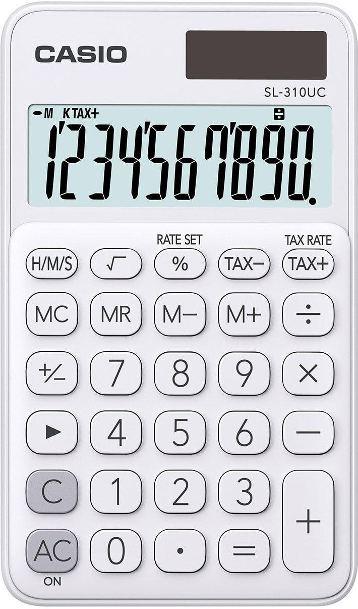 Casio SL-310UC-WE калькулятор Карман Базовый Белый