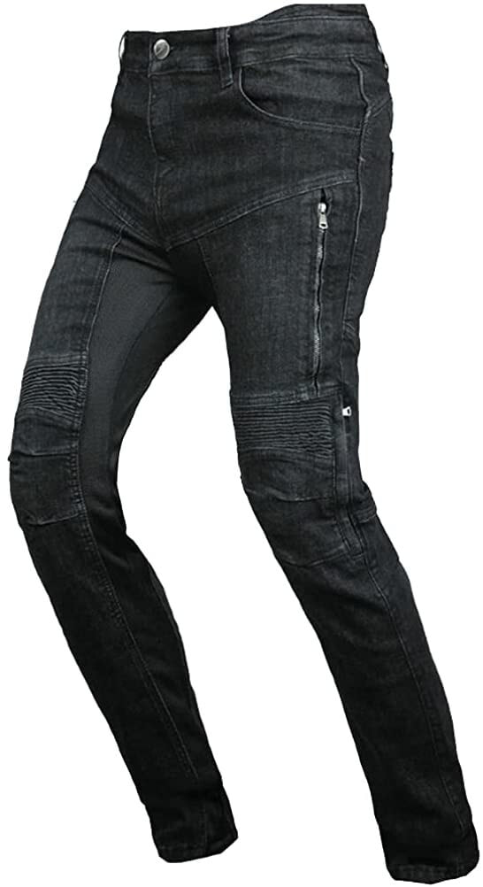 Мужские мотоциклетные брюки для верховой езды, мотоциклетные брюки, армированные арамидом, джинсы, велосипедные брюки с 4 x CE броней, наколенники