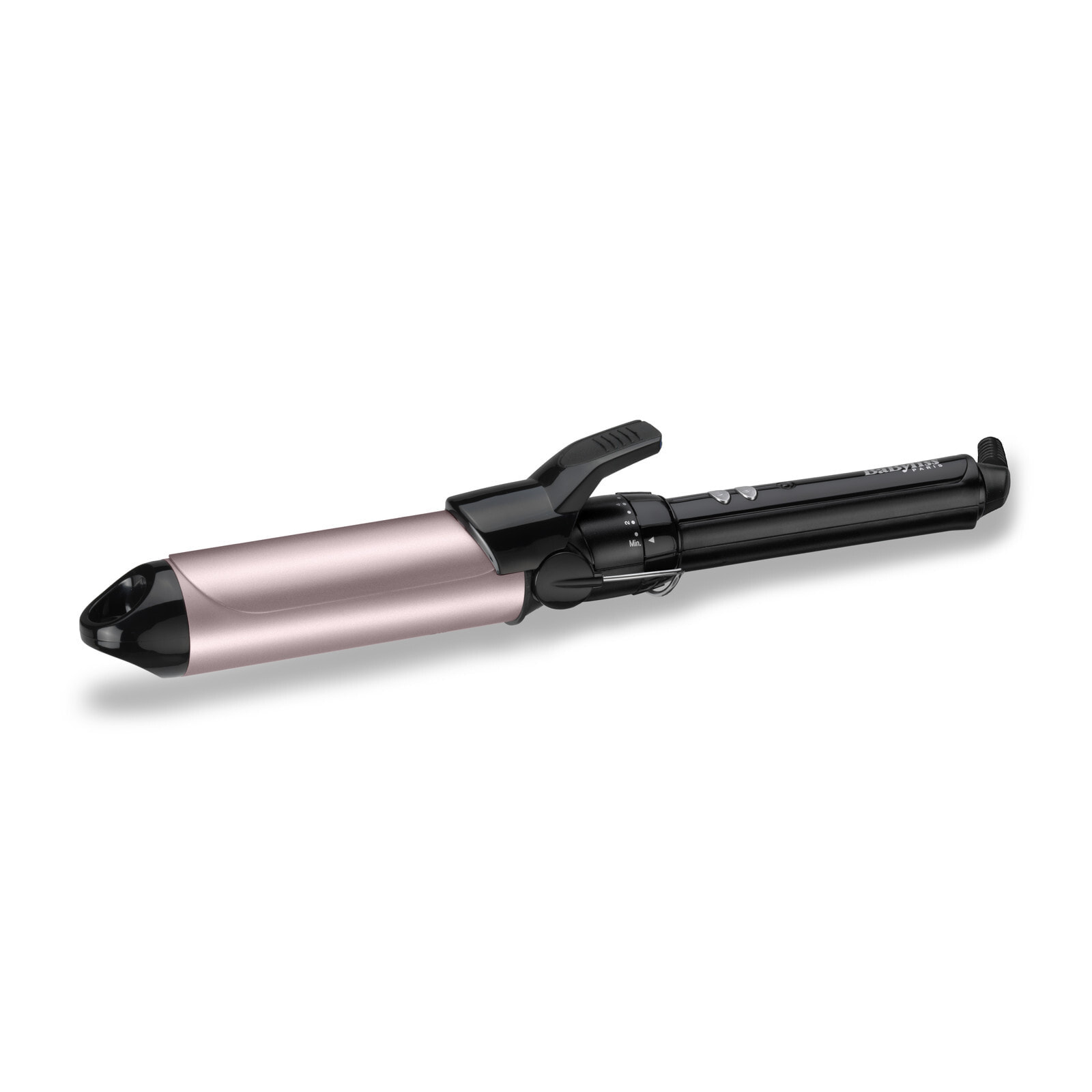 Щипцы для завивки BaByliss Pro 180 диаметр 38 мм, цвет черный, розовое золото