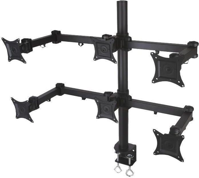 Techly Desk mount for 2 monitors 13 "- 27" (ICA-LCD 482-D)