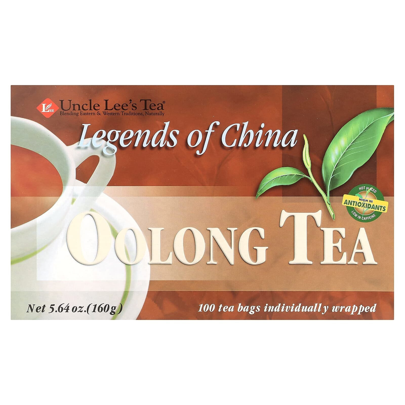 Legends of China, White Tea, 100 Tea Bags, 5.29 oz (150 g)