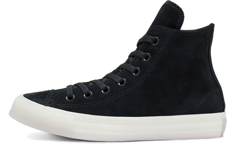 Converse Chuck Taylor All Star 防滑耐磨减震 高帮 帆布鞋 男女同款 黑白 / Кеды Converse Chuck Taylor 166138C