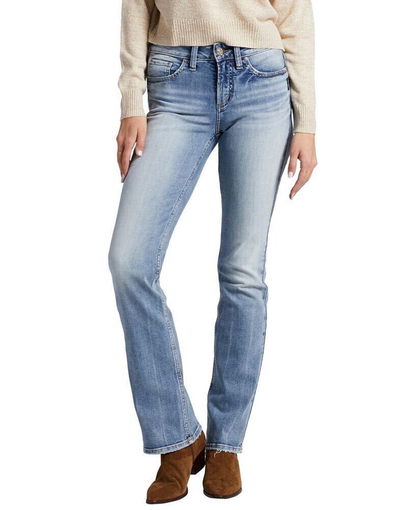 Silver Jeans Co. suki Mid Rise Slim Bootcut Jeans