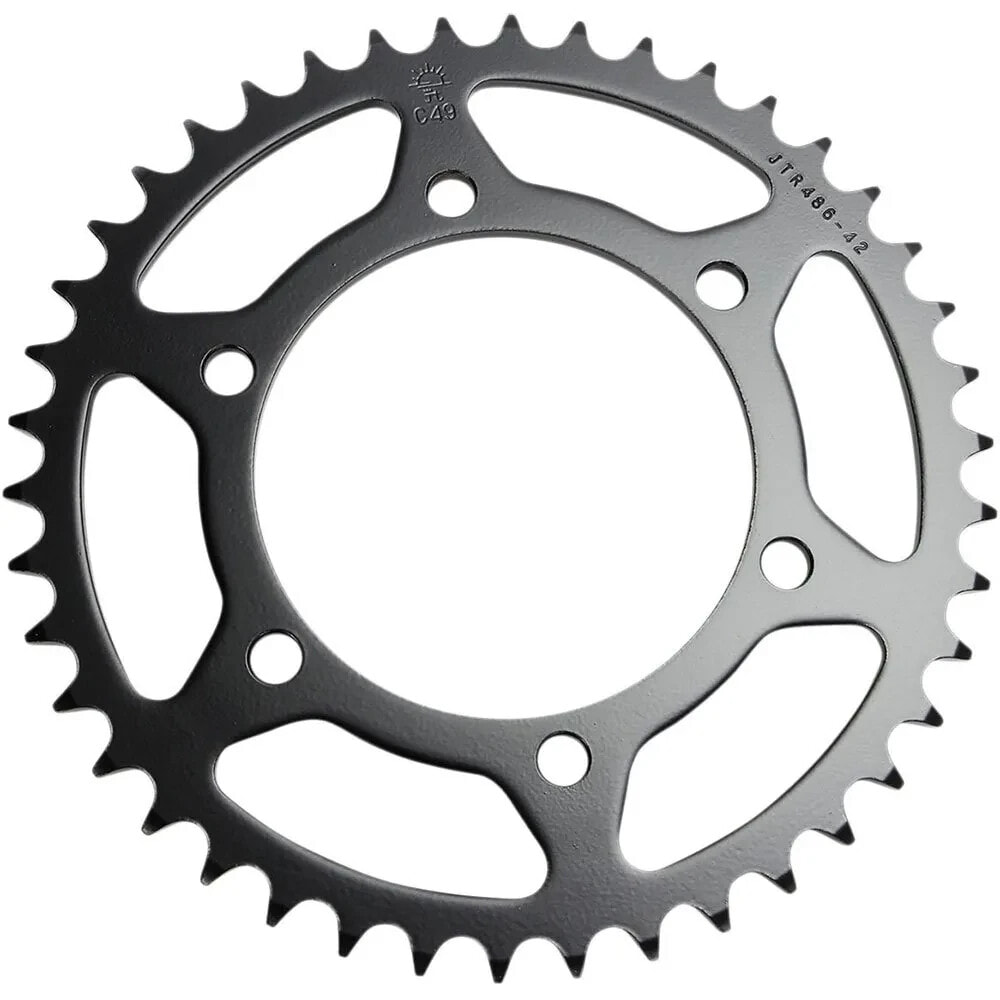 JT SPROCKETS 520 JTR486.42 Steel Rear Sprocket