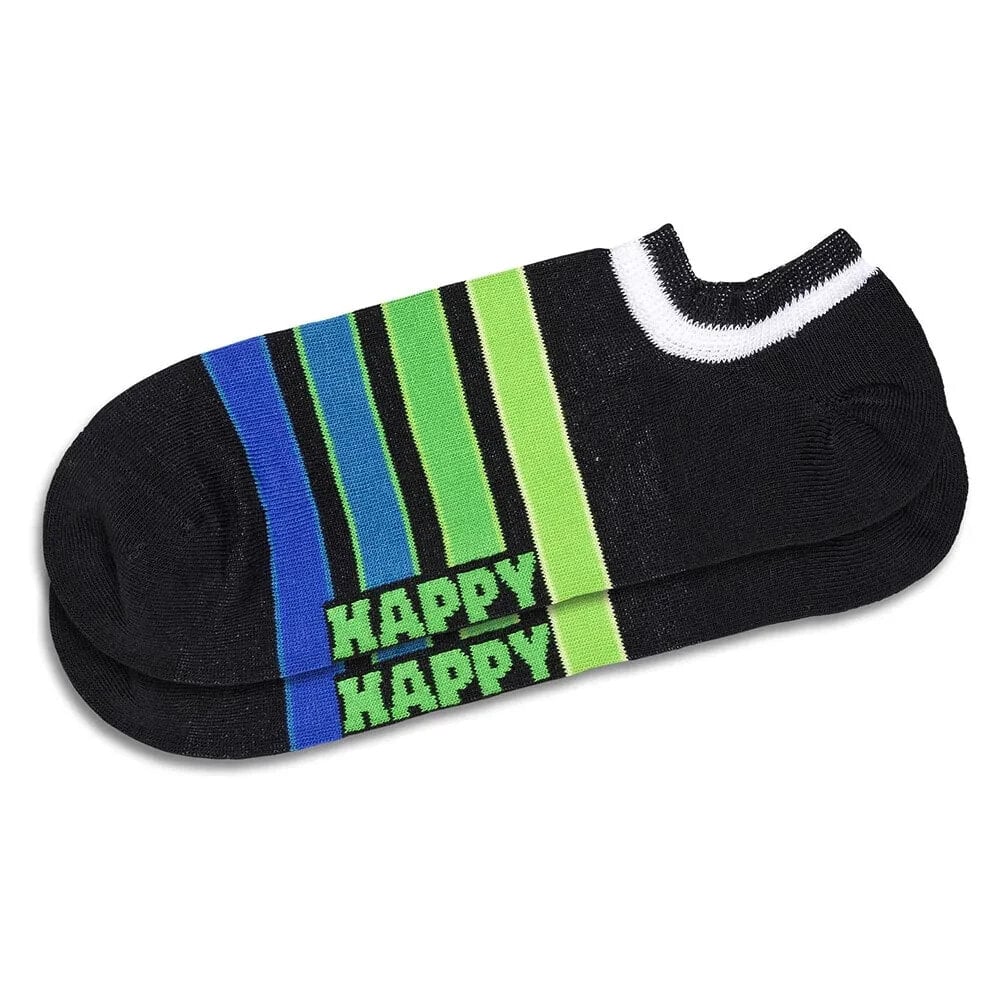 HAPPY SOCKS Stripes No Show Socks