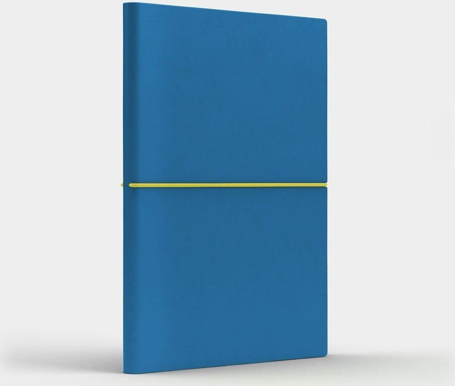 Like U Notebook A5 Fun M line blue / lemon
