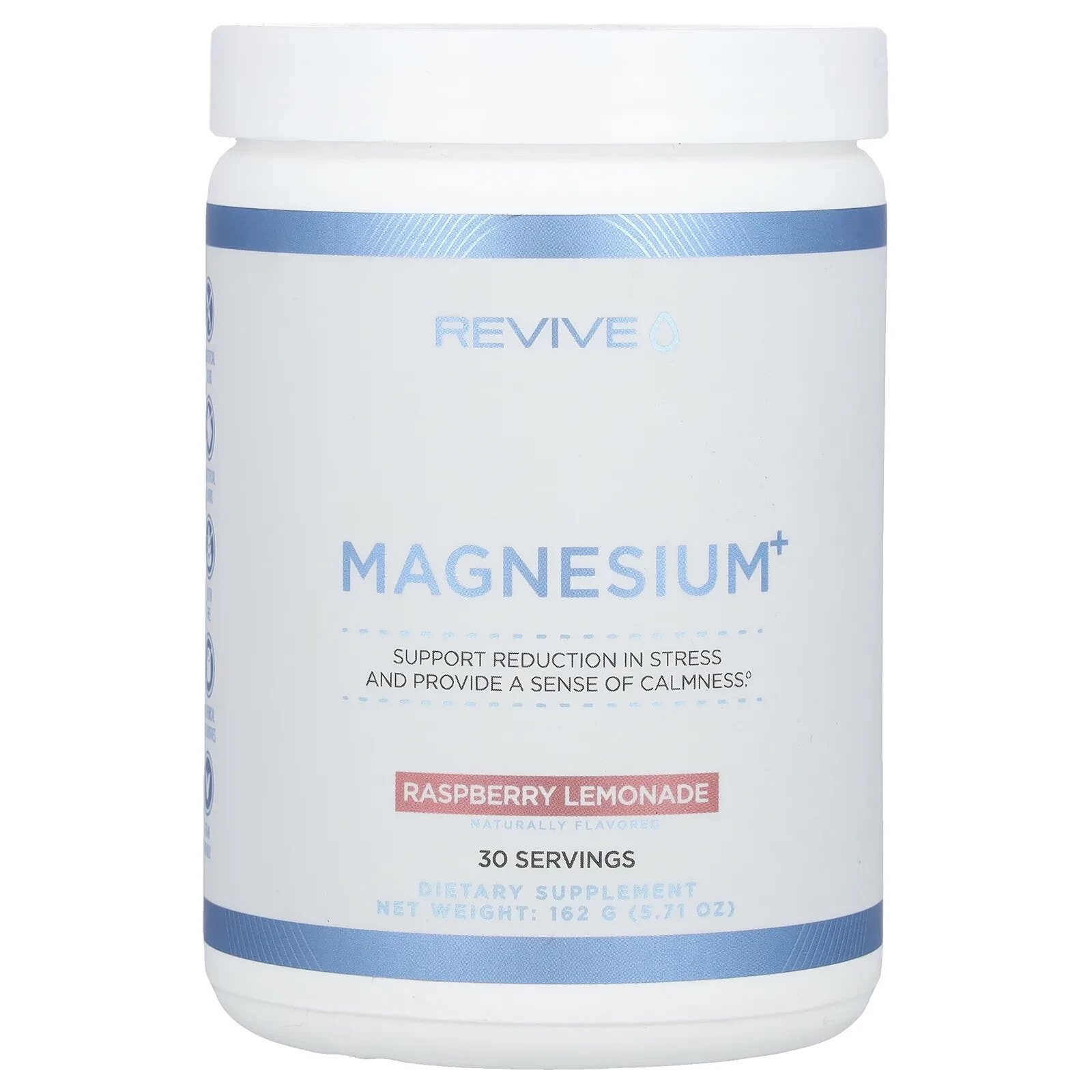 Magnesium+, Raspberry Lemonade, 5.71 oz (162 g)