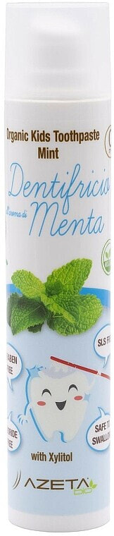 Zahnpasta mit Minzgeschmack - Azeta Bio Organic Kids Toothpaste Mint