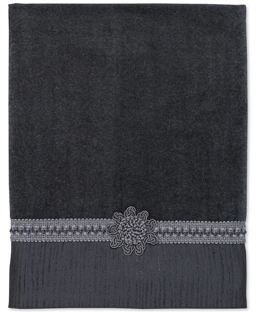 Avanti braided Cuff Medallion Bath Towel, 25