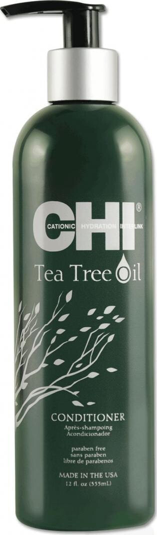 Chi Tea Tree Oil Conditioner Смягчающий и придающий блеск кондиционер с маслом чайного дерева 355 мл