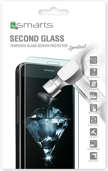4smarts Second Glass Прозрачная защитная пленка Мобильный телефон / смартфон Apple 1 шт 492974