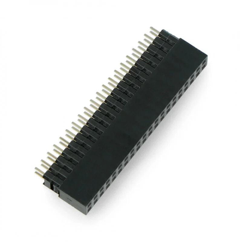 Female socket 2x20 raster 2.54mm for Raspberry Pi 4B/3B+/3B/Zero long pins 3mm - Adafruit 1992