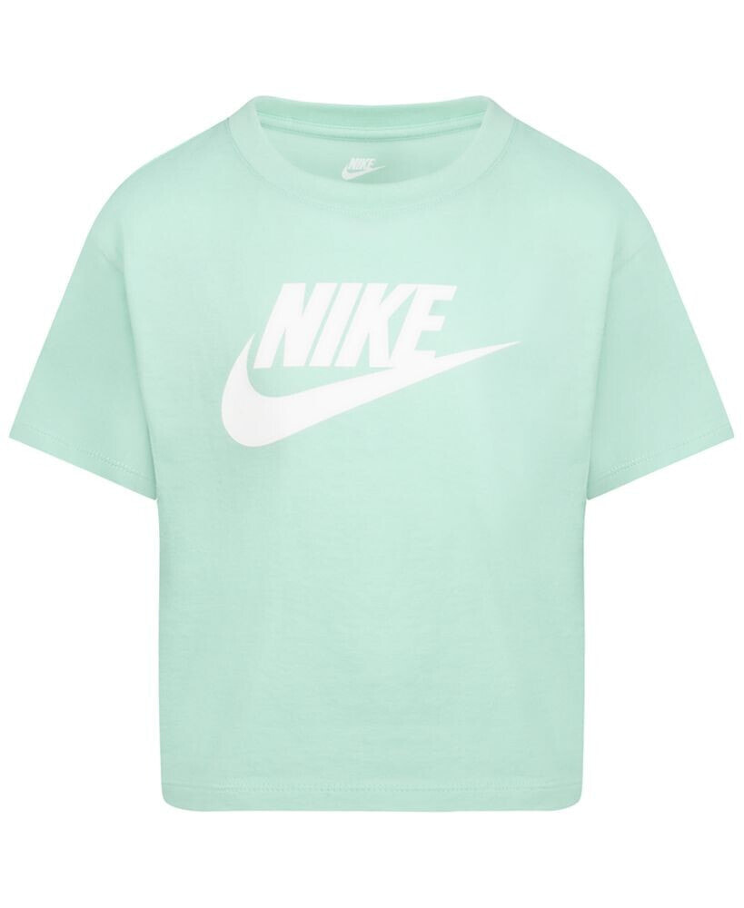 Nike little Girls Futura Boxy Short Sleeve T-shirt