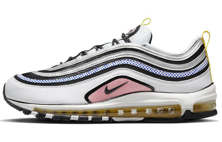 Nike Air Max 97 Running Shoes Unisex Low-Top White/Black