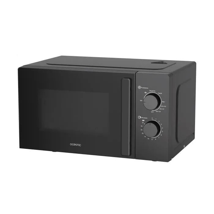 OCEANIC Microwave MO20BG black - 20L - 700 W - Grill 800 W - Freestanding