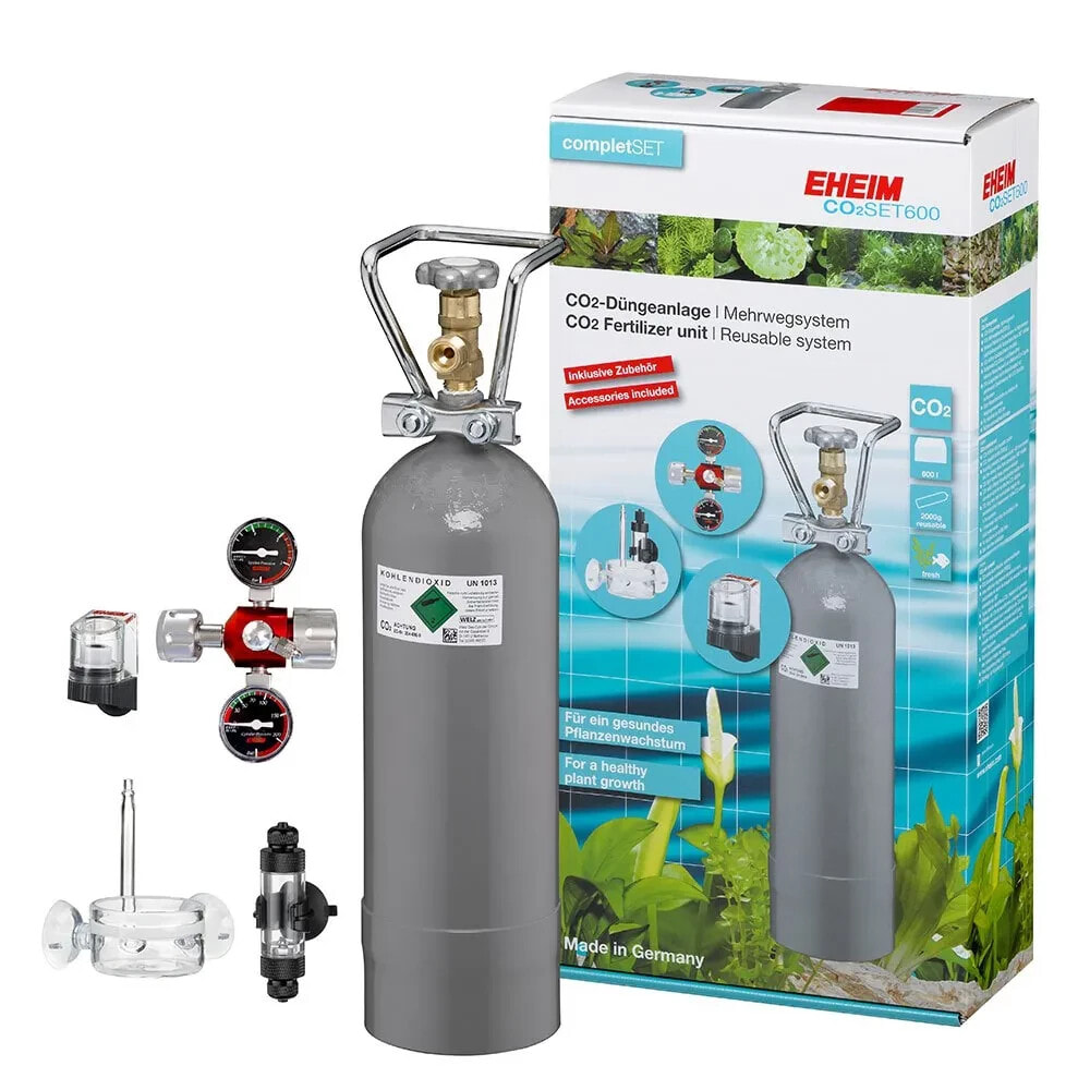 EHEIM CO2 Set 600 complete set including refillable bottle of 2000g