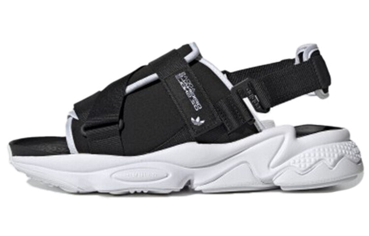 adidas originals Ozweego Sandal 时尚魔术贴休闲凉鞋 男女同款 黑白 / Сандалии Adidas originals Ozweego Sandal GZ8410