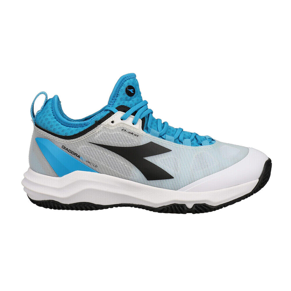 Diadora Speed Blushield Fly 3 Plus Clay Tennis Mens Blue Sneakers Athletic Shoe